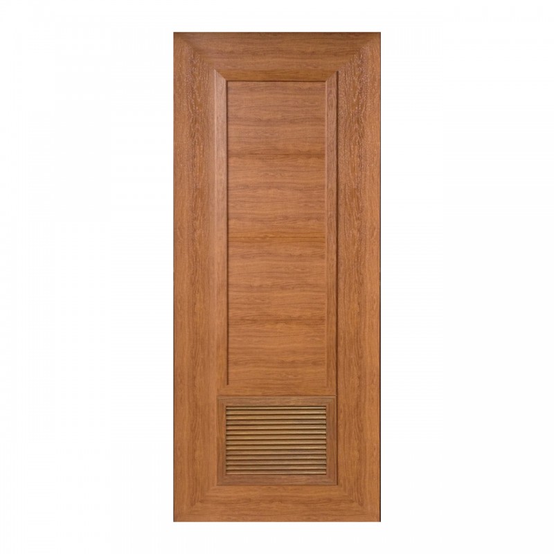 ประตู ประตูบานเลื่อน ประตูห้องนอน ประตูห้องน้ำ ประตูลายไม้ ประตู PS รุ่น DC7018-20 สีไม้สักทอง