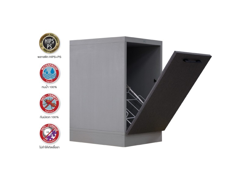 CTB04 ตู้เคาน์เตอร์ถังขยะ