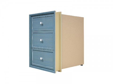 ตู้ลิ้นชัก 3 ชั้น Triple Drawer Cabinet (TB)